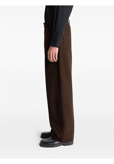 wide pants man cacao LEMAIRE | PA1306 LD1067BR423